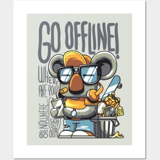 Go Offline Posters and Art